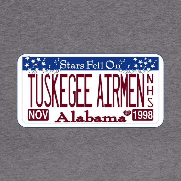 Tuskegee Airmen National Historic Site license plate by nylebuss